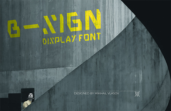 Industrial Display Free Font