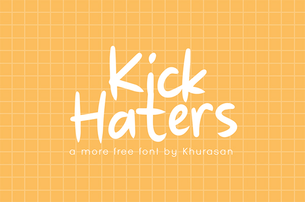 Kick Haters Free Font
