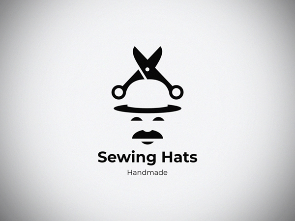 Sewing Hats Logo Design