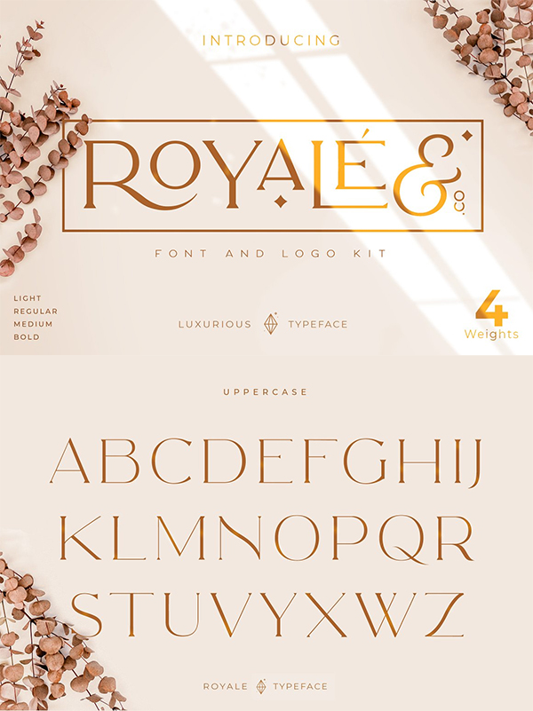 Royale Luxurious Logo Font Free Font