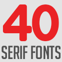 Post Thumbnail of 40 Modern Serif Fonts For Graphic Designers