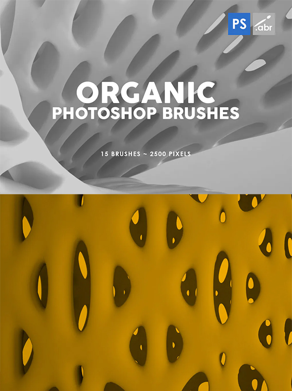 Organic Photoshop Stamp Brushes