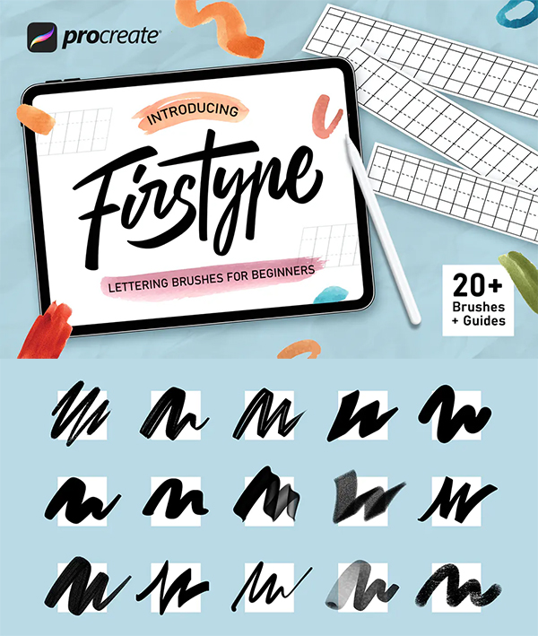 Firstype Procreate Lettering Brushes