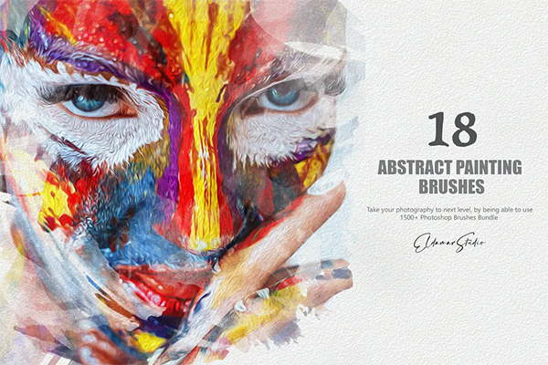 Abstract Painting Photoshop Brushes