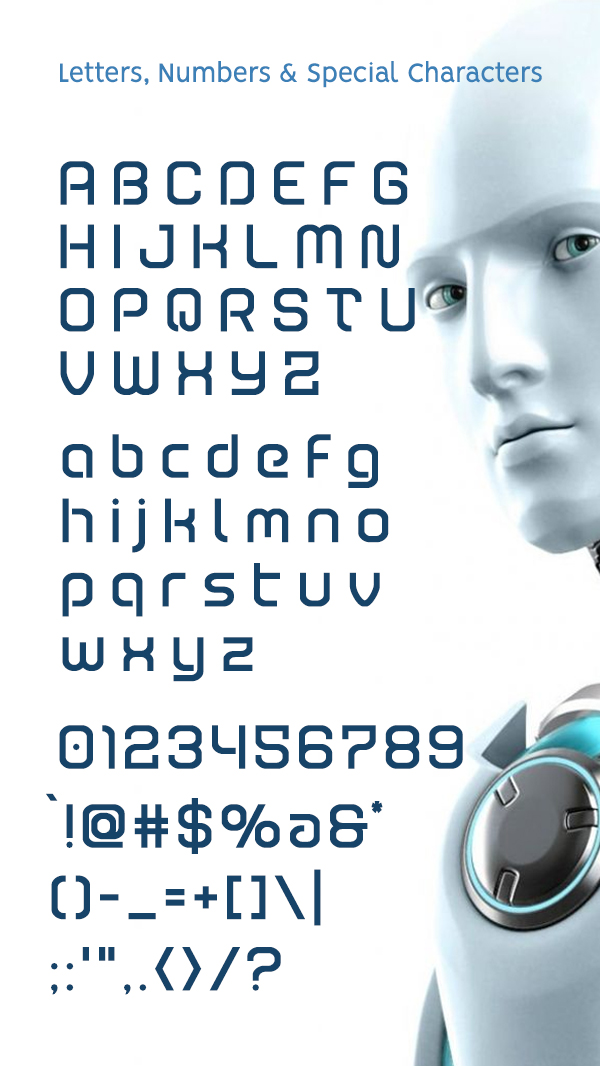Robo Sapien Font