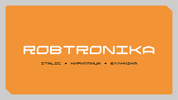 Robtronika Free Font