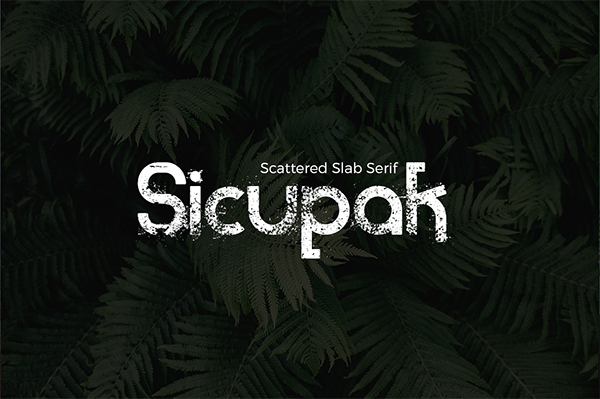 Sicupak Free Font