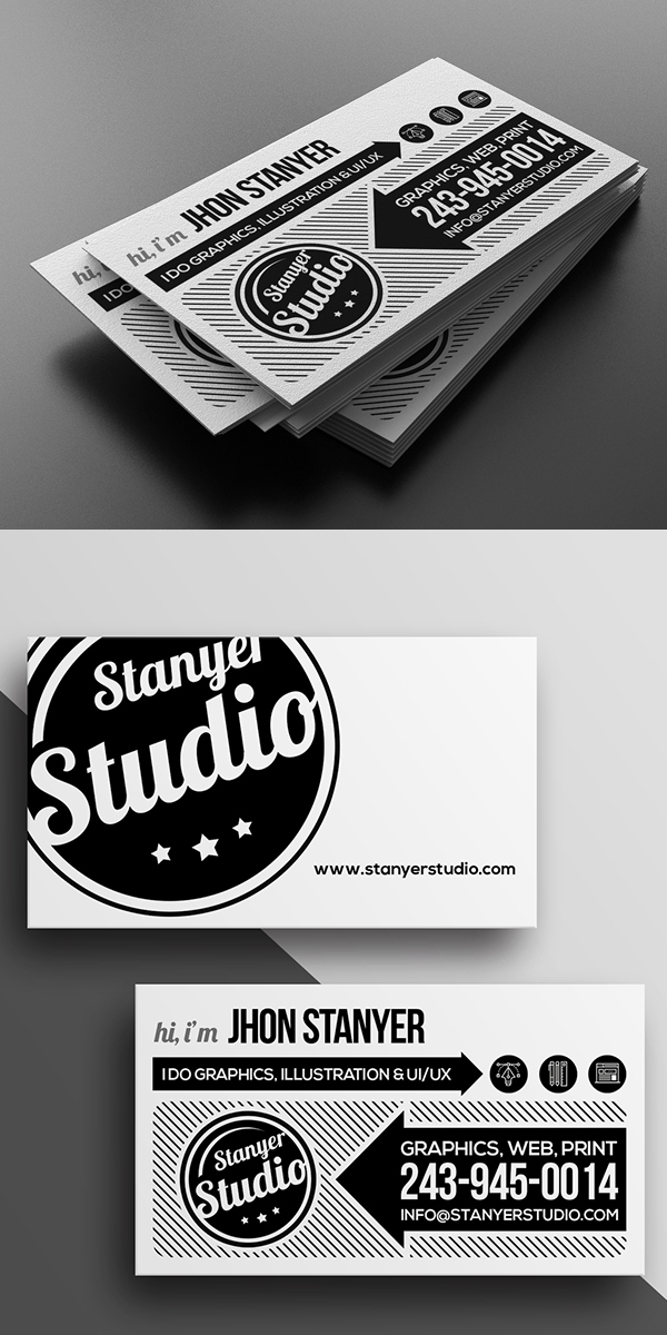 Agency/Studio Business Card Template