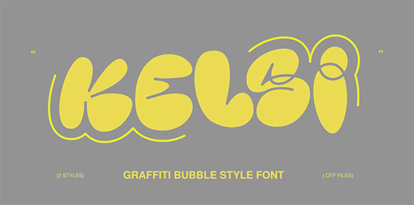 Bubble Style Free Font