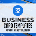 Post thumbnail of Business Cards Design: 32 Ready to Print Templates