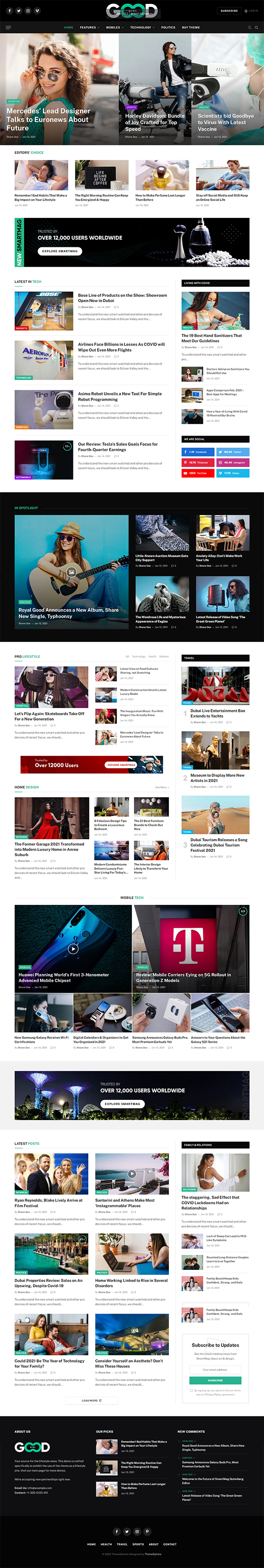 SmartMag - News & Magazine WordPress