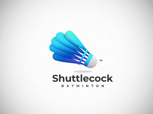 Shuttlecock Logo Design