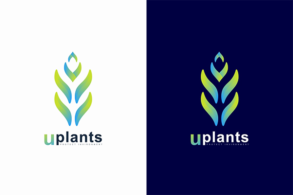 Organic Plant Logo Concept