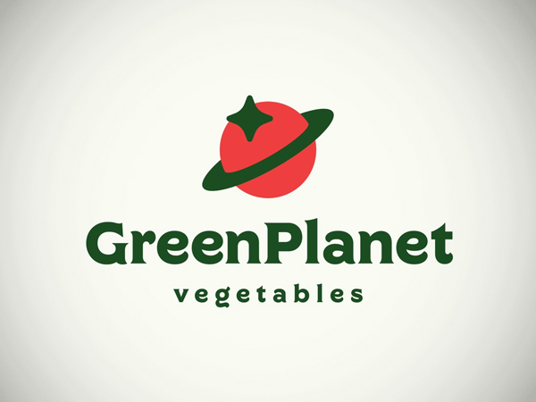 Green Planet Logo Design