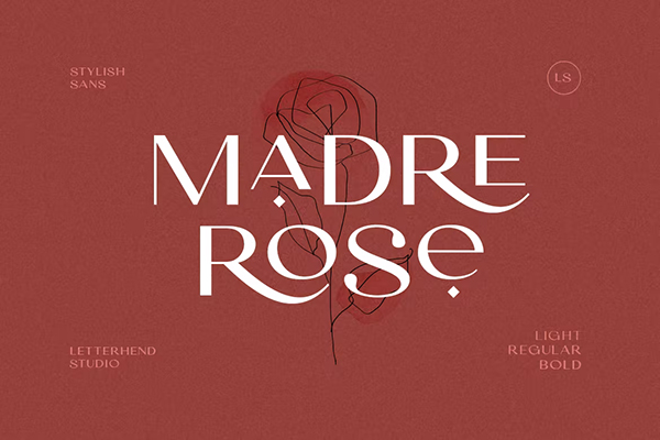 Madre Rose Free Font