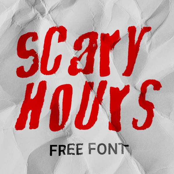 ScaryHours Free Font