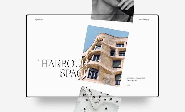 Francisca Moura Portfolio Website Design