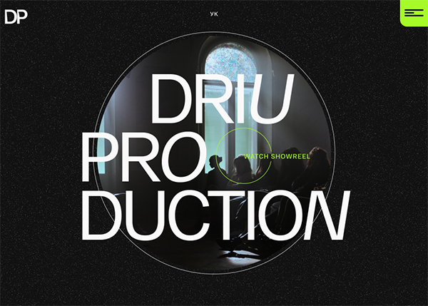 DRIU Production Website Design