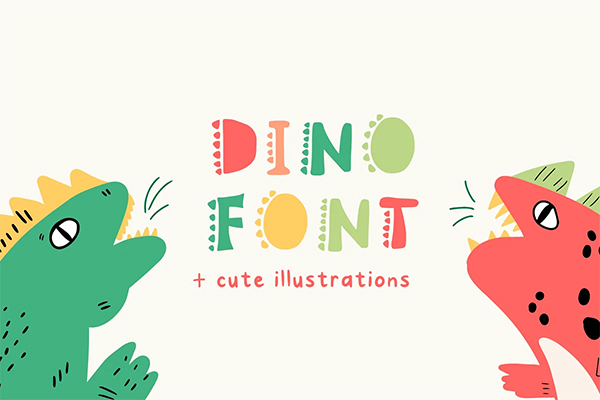 Dino Free Font