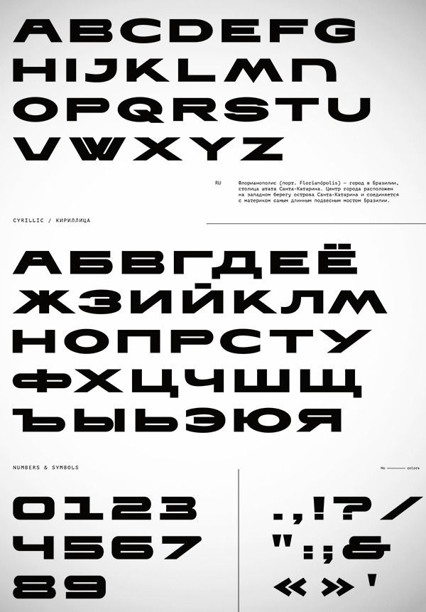 Floripa Typeface Font