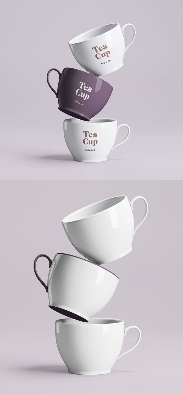 Free Tea Cup Mockups