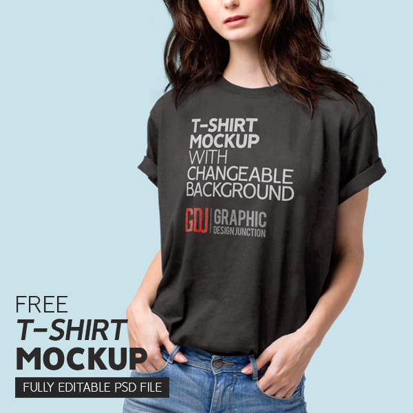 Free T-Shirt Mockup