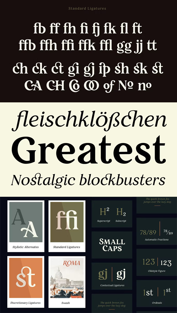 Restora Serif Font