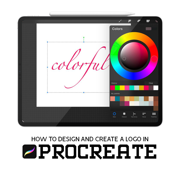 How to Design and Create a Logo in Procreate