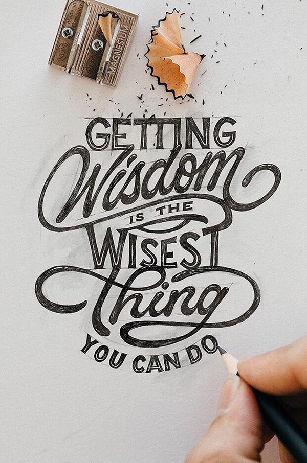 Remarkable Hand Lettering and Typography Examples - 11