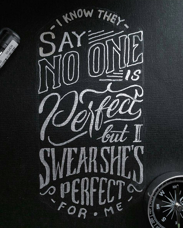 Remarkable Hand Lettering and Typography Examples - 13