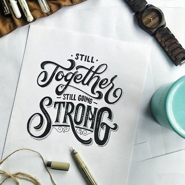 Remarkable Hand Lettering and Typography Examples - 19