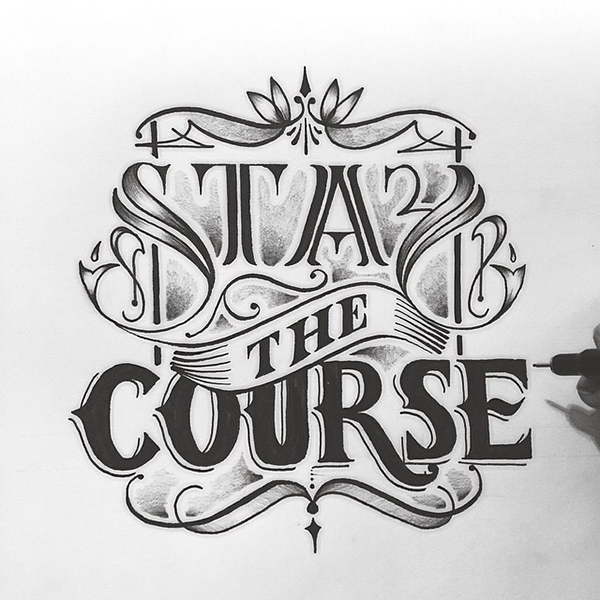 Remarkable Hand Lettering and Typography Examples - 25