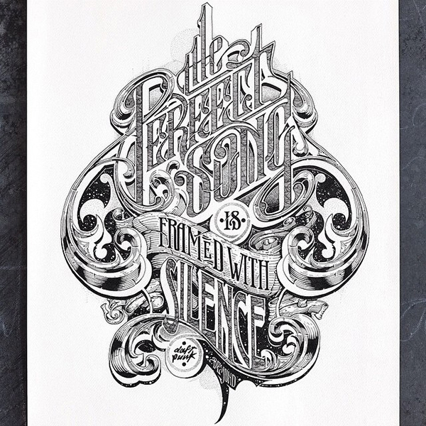 Remarkable Hand Lettering and Typography Examples - 28