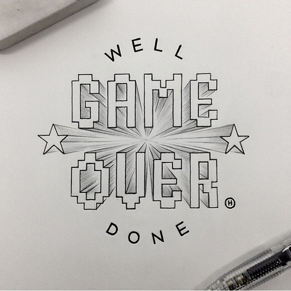 Remarkable Hand Lettering and Typography Examples - 30