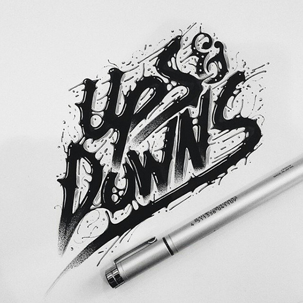 Remarkable Hand Lettering and Typography Examples - 33