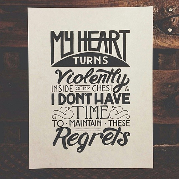 Remarkable Hand Lettering and Typography Examples - 39
