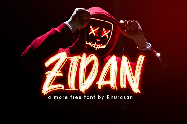Zidan Free Font