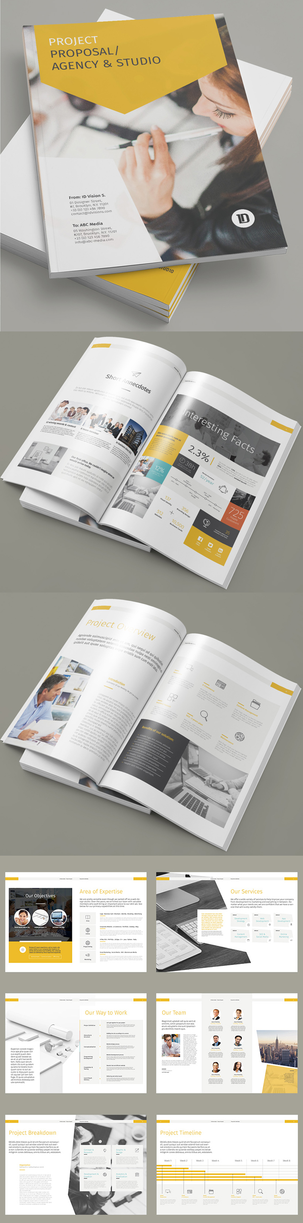 Project Proposal Brochure Template