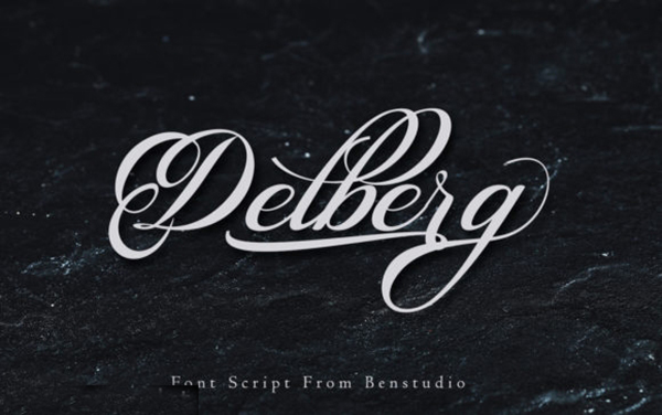 Delberg Script Free Font Free Font