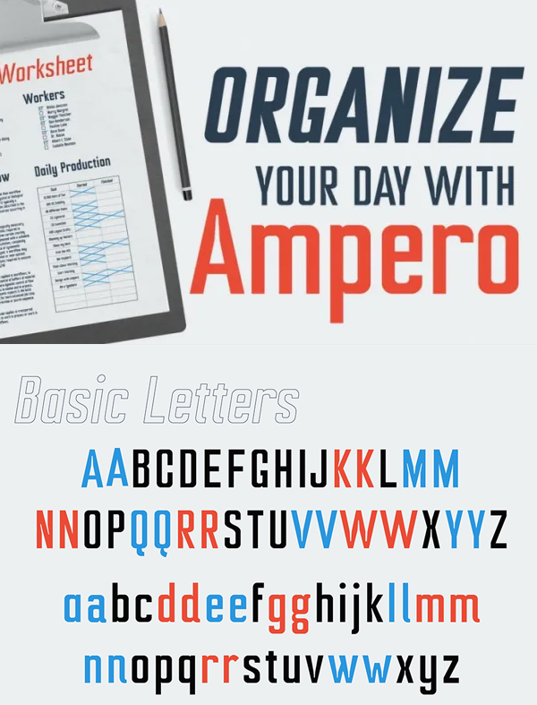 Ampero Font