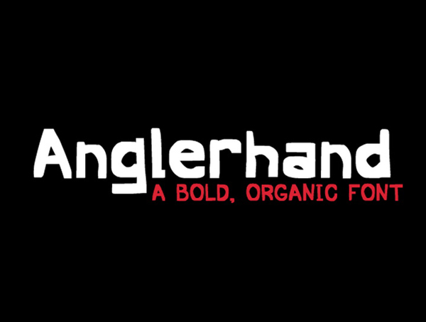 Anglerhand Free Font