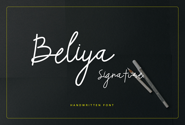 Beliya Signature Free Font