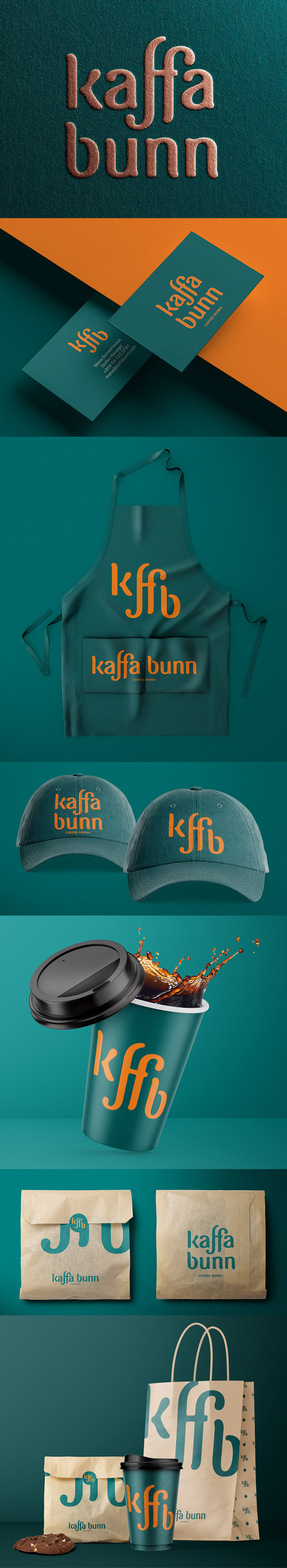 Kaffa Bunn Coffee Branding Identity
