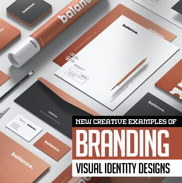 21 Creative Branding Visual Identity and Logo Design Examples