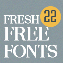 Post Thumbnail of Fresh Free Fonts - 22 New Fonts For Designers