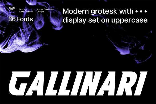 Gallinari Extra Bold Free Font