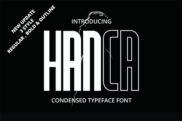 Hanca Free Font