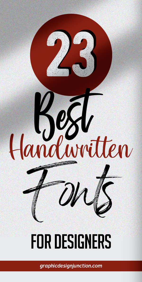 23 Best Handwritten Fonts For Graphic Designers