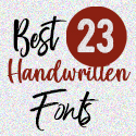 Post thumbnail of 23 Best Handwritten Fonts For Graphic Designers