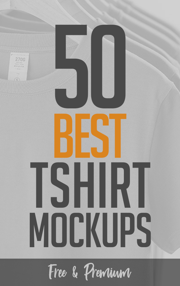 50 Best TShirt Mockups